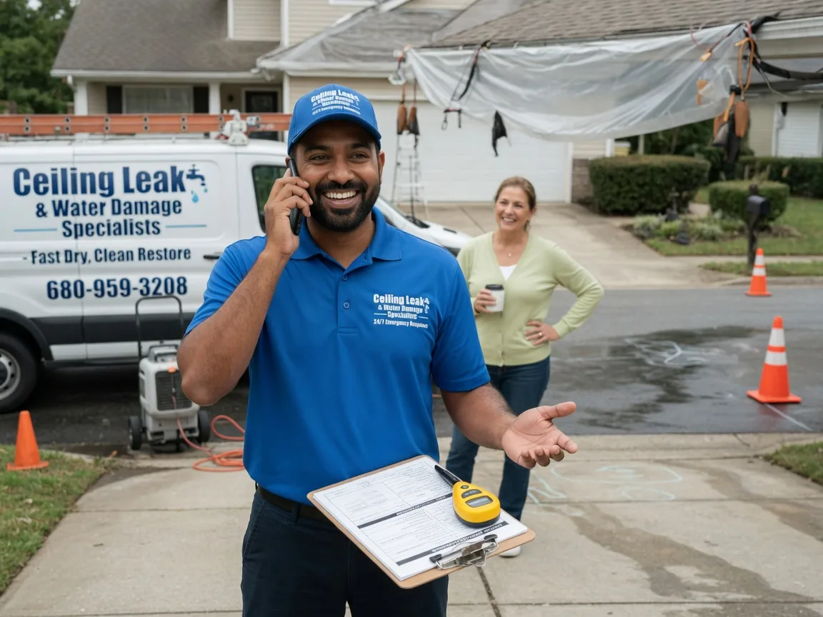 Ceiling Leak Cleanup North Branch, MI FAQs